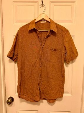 Men's Fabindia Cotton Button-Up Shirt